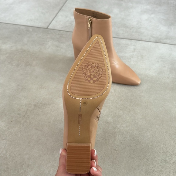 Leather Heeled Ankle Boots - Picture 4 of 5